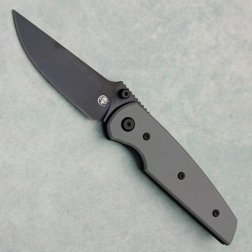 Chaves Knives Jake McCoy Disciple Street Blue Label Grey G-10 Handles Black PVD Blade