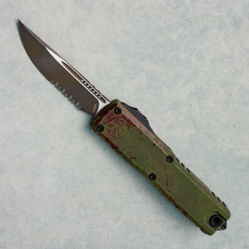 Microtech UTX-85 Gen IV S/E OD Outbreak Part Serrated 12314-2OBDS