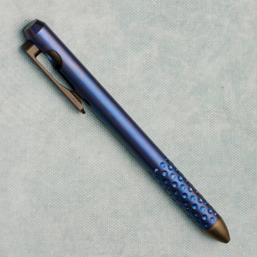 Hypercut Manufacturing Nackt Clip Bolt Action Blue Titanium Bronze Clip & Tip