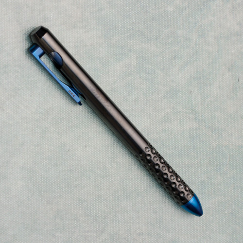 Hypercut Manufacturing Nackt Clip Bolt Action Zirconium w/ Blue Clip & Tip