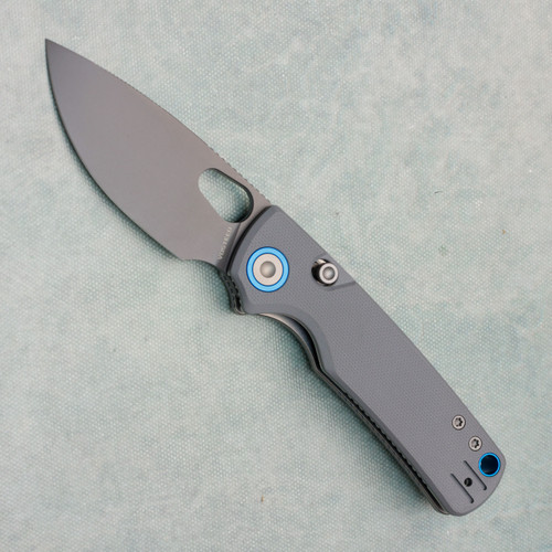 Vosteed Porcupine Top Liner Lock Gray G10 Handle Destroyer Gray Blade A2607