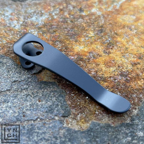 Lynch NW Spyderco Paramilitary 2 Right Hand Clip Black Cerakote CL-PM2-RT-CK-BLK