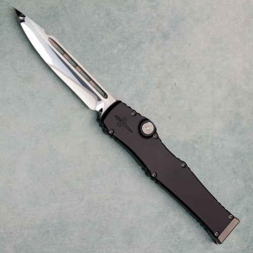 Marfione Custom Halo VII S/E Black Handle Mirror Polish Blade 1350-MPBK-MCK