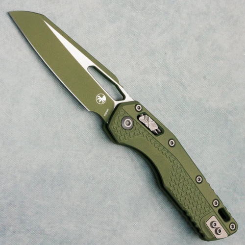 Microtech MSI RAM-LOK S/E Vintage Green Cerakote Tri-Grip Polymer Standard 210T-1PMCVG (Pre-owned)