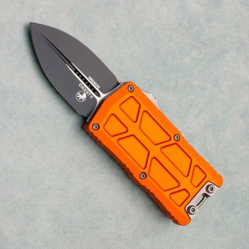 Microtech Exocet II D/E Orange Standard OTF Money Clip 1157-1OR
