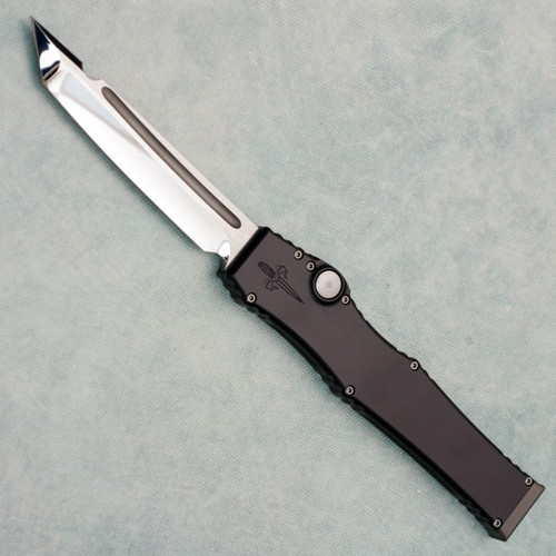 Marfione Custom Halo III Tanto Star Grind Black Handle Mirror Polish Blade 1251-STBKNC-MCK