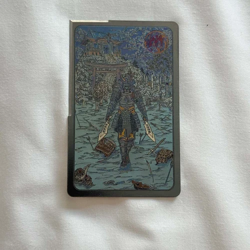 Mummert Knives Titanium Lord Of War Cutting Card Sean Marfione Collab