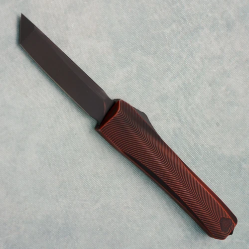 Core Edge 0331 Pulsar Battle Red Handle DLC Tanto Blade
