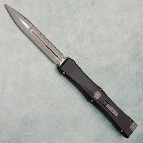 Microtech Marfione Select Nemesis IV D/E Apocalyptic Full Serrated 1152-12APMS1