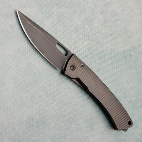 DPx Gear Aculus Frame Lock Integral Black Titanium Handle Black Blade Limited Edition (Pre-owned)
