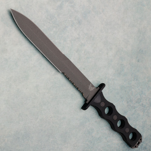 Benchmade SOCP Fixed Blade G10 Handle Black Combo Blade 185SBK (Pre-owned)
