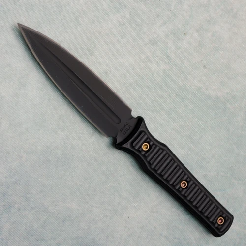 RMJ USA Orlando Special Fixed Blade Black G10 Handle Graphite Black Cerakote Blade