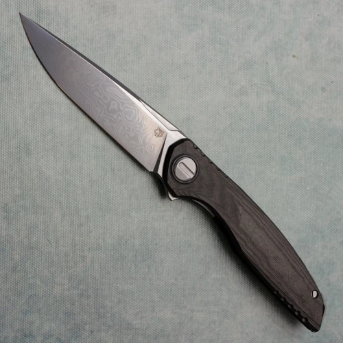 Shirogorov Astrum Custom Division CarboTi Handle DamaX Blade SRRBS