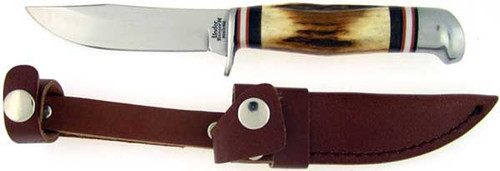 Linder Ranger Clip Point Hunter Stag 440109