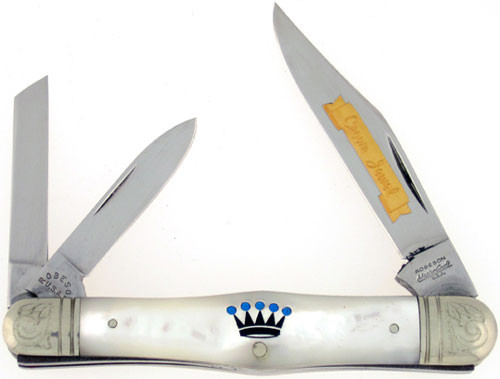 Robeson MasterCraft Whittler Crown Jewel Mother of Pearl 48CJ