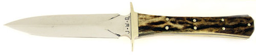John W. Budgen Custom Boot Dagger Stag