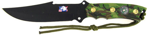 Combat Ready Survival Knife Camouflage