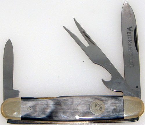 Weidmannsheil 3 Blade Hobo Buffalo Horn