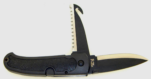 Ridge Runner Double Lock Back Folding Hunter w/ Guthook Saw 441