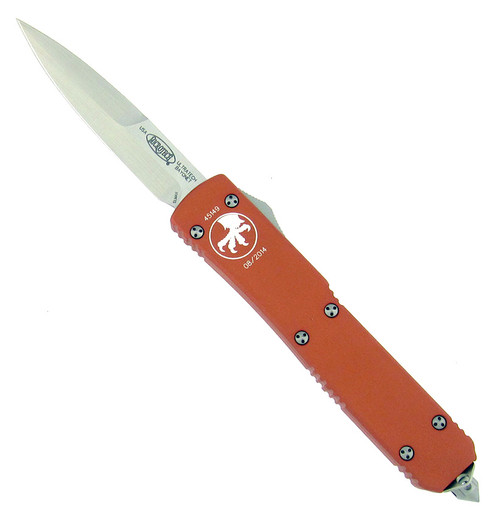 Microtech Ultratech Bayonet Orange Satin Standard 120-4OR