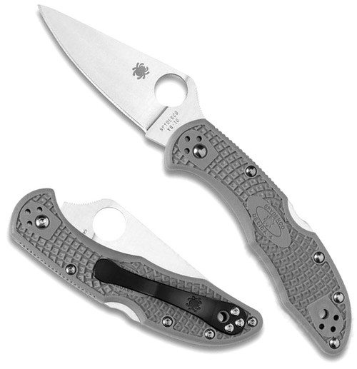 Spyderco Delica 4 Lightweight Gray FRN C11FPGY