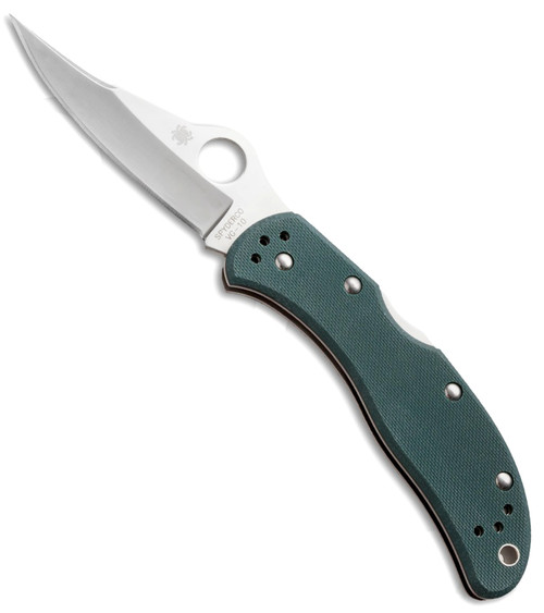 Spyderco Worker Lock Back Green G-10 Sprint Run C01GPGR