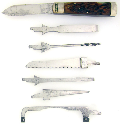 Napanoch Knife Co. Antique 8 Piece Tool Kit