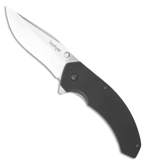 Kershaw LAHAR Liner Lock Flipper Black G-10 1750