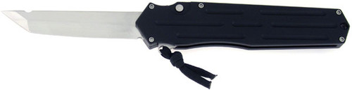 Attack Rescue Survive (ARS) OTF T/E Auto Black Handle Satin Blade Prototype