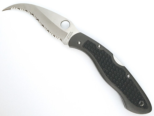 Spyderco Civilian Karambit Tuffram Full Serrated C12TRS