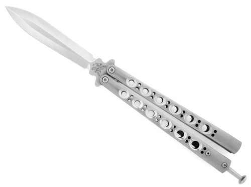 Benchmade Balisong Model 46MCD2 Spear Point Butterfly Titanium Limited Edition