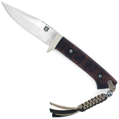 Wilson Tactical Custom Model 10 Clip Point Hunter Desert Ironwood w/ Sharkskin Sheath WT10DIS
