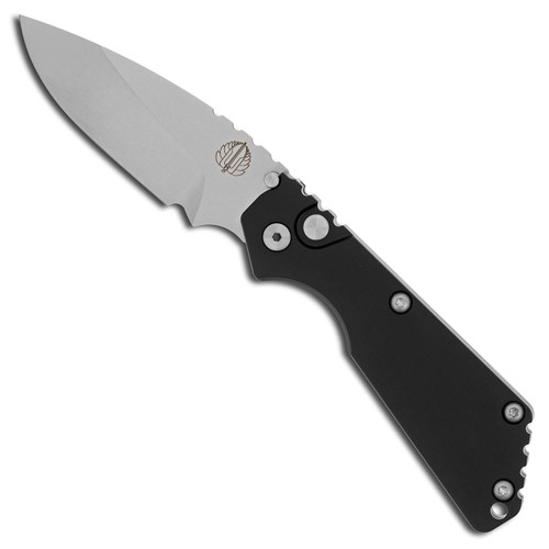 Pro-Tech Strider SnG Auto Solid Black Handle Stonewash Blade 2401