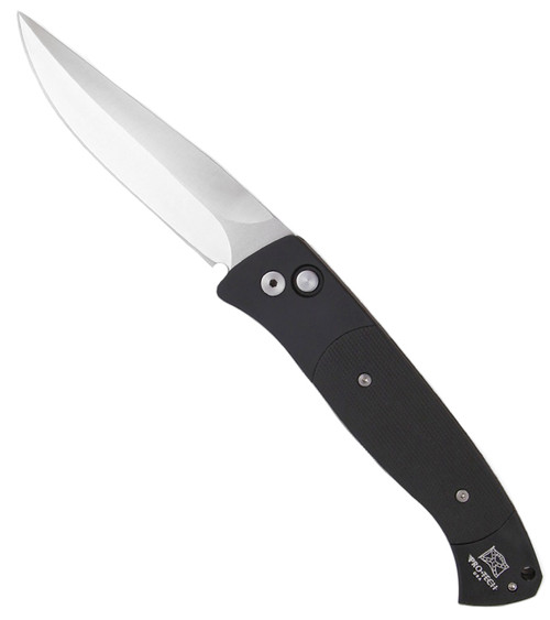 Pro-Tech Brend Auto #1 Black G-10 Satin Blade 1100