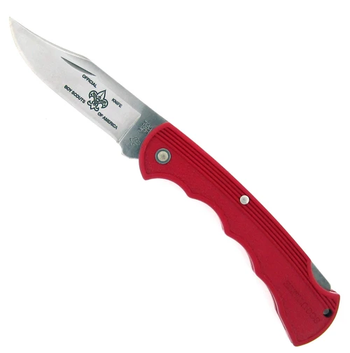 Buck 412 ScoutLite Lightweight Lock Back Hunter Lanyard Hole Boy