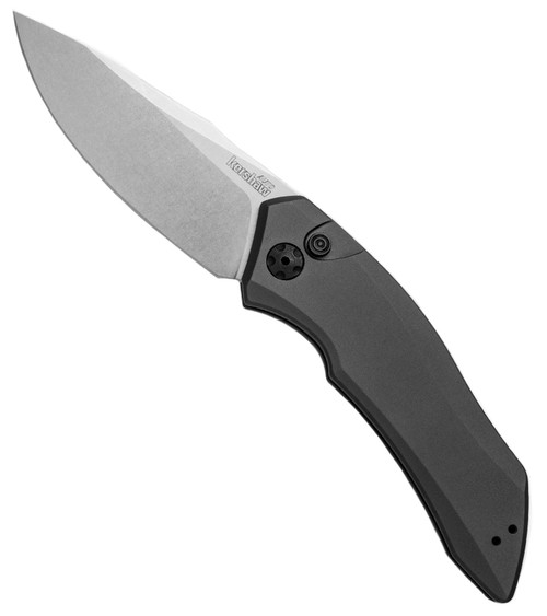 Kershaw Launch Auto #1 Gray Handle Stonewash 7100GRYSW