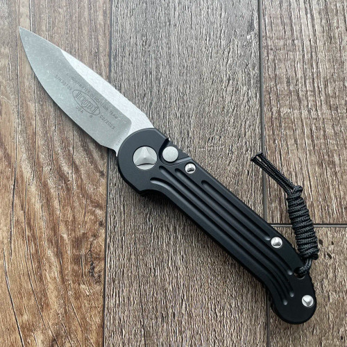 Microtech LUDT Auto Black Apocalyptic Standard 135-10AP