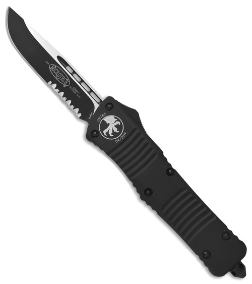 Microtech Combat Troodon S/E Black Tactical Serrated 143-2T