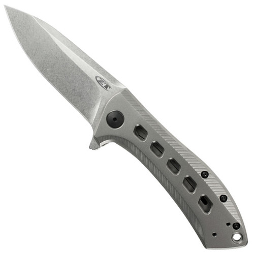 Zero Tolerance 0801TI Rexford Flipper Titanium Stonewash