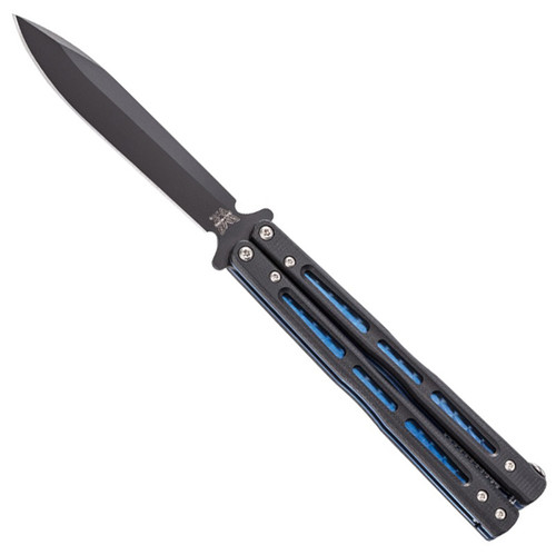 Benchmade Balisong Model 51BK Morpho Butterfly G-10 Black Blade