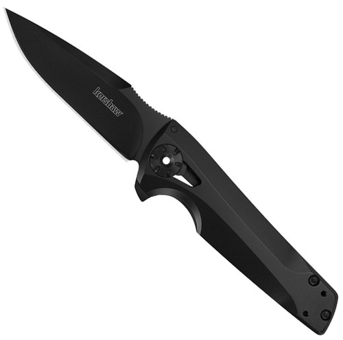 Kershaw 1988 Flythrough Frame Lock Black Blade