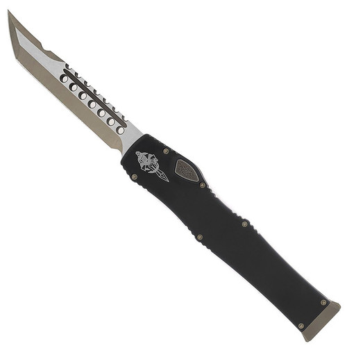 Microtech Halo VI Hellhound T/E Black Bronzed Standard 519-13