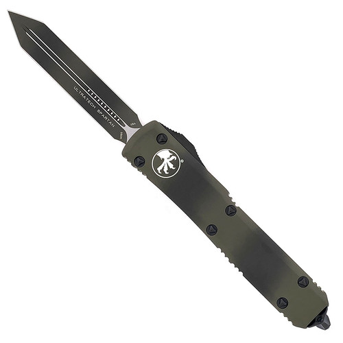 Microtech Ultratech Spartan Contoured Green Camo Standard 223-1GC