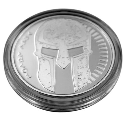 Marfione Custom Challenge Coin Spartan Molon Labe .999 Fine Silver