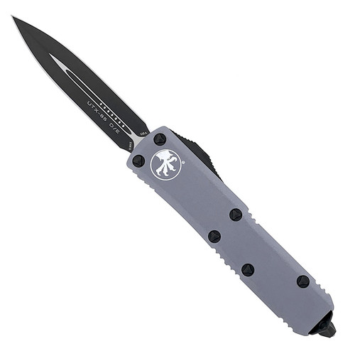 Microtech UTX-85 D/E Gray Black Standard 232-1GY