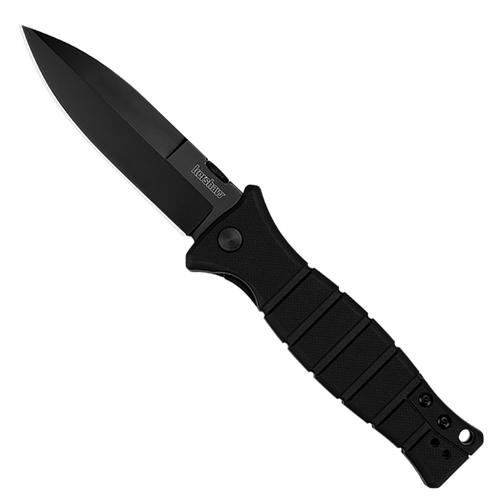Kershaw XCOM Liner Lock Black GFN Handle Black Blade 3425