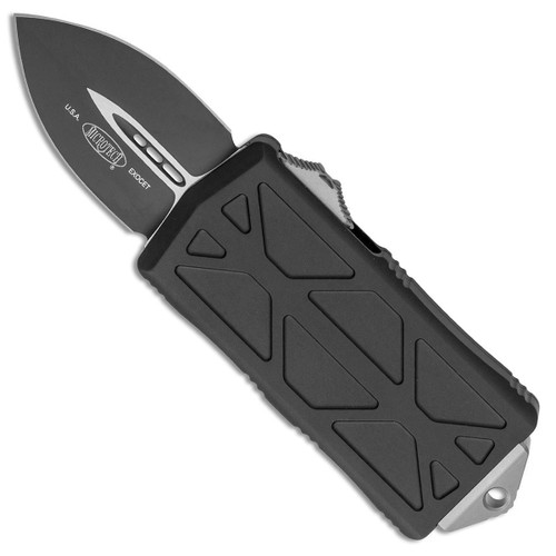 Microtech Exocet D/E Black Standard Cali Legal OTF Money Clip 157-1