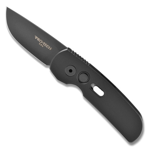 Pro-Tech Calmigo Auto Solid Black Handle DLC Blade 2205