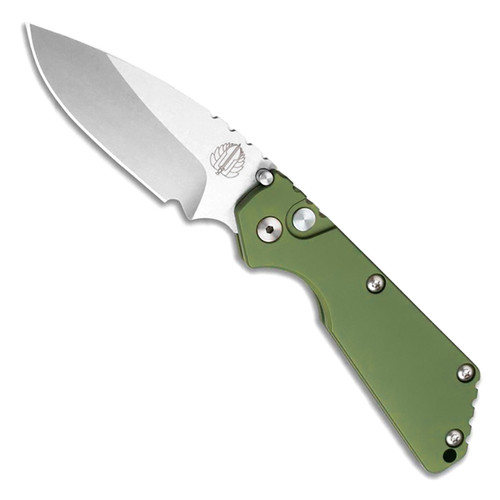 Pro-Tech Strider SnG Auto Solid Green Handle Stonewash Blade 2401-GREEN