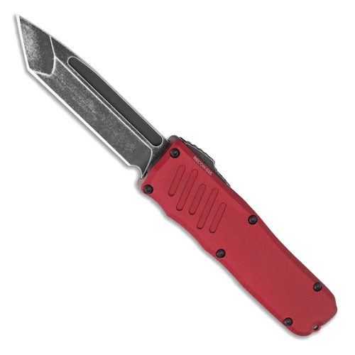 Guardian Tactical RECON-035 Tanto Red Handle Dark Stonewash Blade 94621-RED